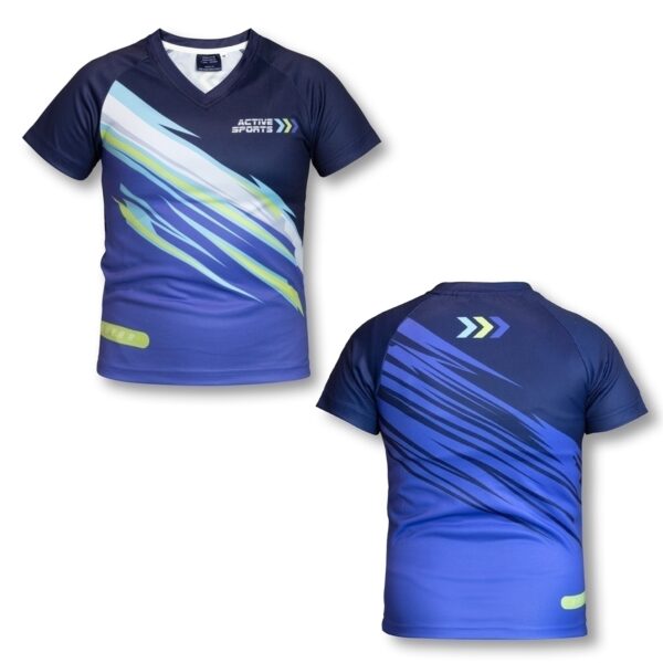 V-Neck Kids Performance T-Shirts - Image 3