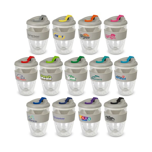 Valencia Glass Coffee Cups 350mL - Image 3
